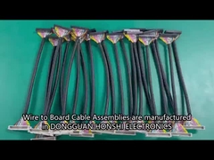 UL20706 आईडीसी गोल केबल 34पिन 40पिन पिच 2.54 मिमी आईडीसी कनेक्टर इलेक्ट्रॉनिक के लिए