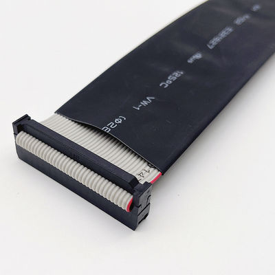 2.54mm इलेक्ट्रिकल आईडीसी फ्लैट रिबन केबल 20 पिन AWM 2651 VW-1 105C 300V 28awg