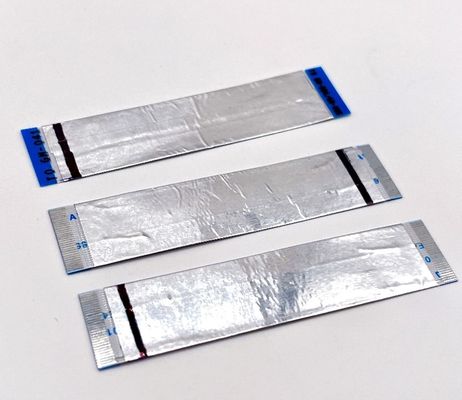 0.5 मिमी पिच एफपीसी फ्लैट फ्लेक्स केबल के लिए 80c 60v 10p 40p 60cm टिन तांबा तार