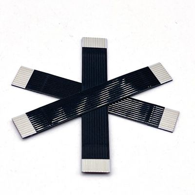 0.5 मिमी पिच एफपीसी फ्लैट फ्लेक्स केबल के लिए 80c 60v 10p 40p 60cm टिन तांबा तार
