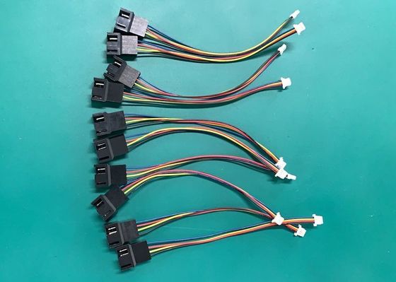 JST SH 1.0mm पिच 4 पिन कनेक्टर वायर हार्नेस 100% परीक्षण निरीक्षण के साथ