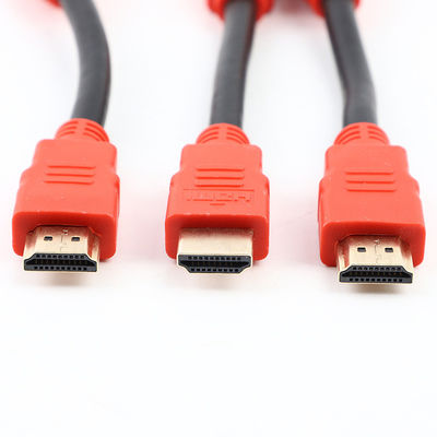 पीसी टीवी के लिए सोने की चादर वाली मोल्ड केबल असेंबली 4K HDTVI 1.4 2.0 केबल 30AWG