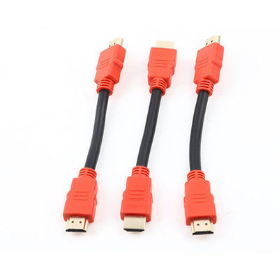 पीसी टीवी के लिए सोने की चादर वाली मोल्ड केबल असेंबली 4K HDTVI 1.4 2.0 केबल 30AWG