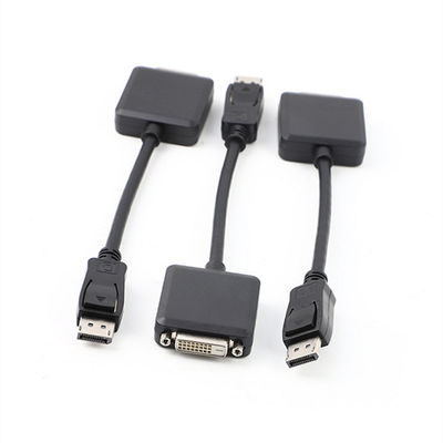 DVI 18 1 पुरुष से पुरुष HD मोल्ड केबल असेंबली OD6.0 HDTV UL20276 30Awg के लिए