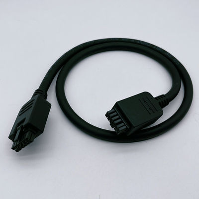 तार के लिए 12 पिन माइक्रो फिट 3.0 430251200 ओवरमोल्डिंग केबल असेंबली 24AWG UL केबल