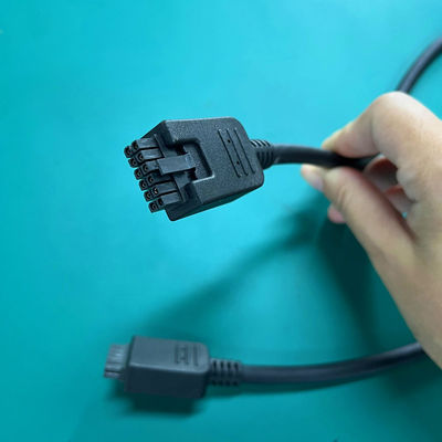 तार के लिए 12 पिन माइक्रो फिट 3.0 430251200 ओवरमोल्डिंग केबल असेंबली 24AWG UL केबल