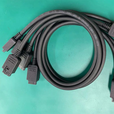 तार के लिए 12 पिन माइक्रो फिट 3.0 430251200 ओवरमोल्डिंग केबल असेंबली 24AWG UL केबल