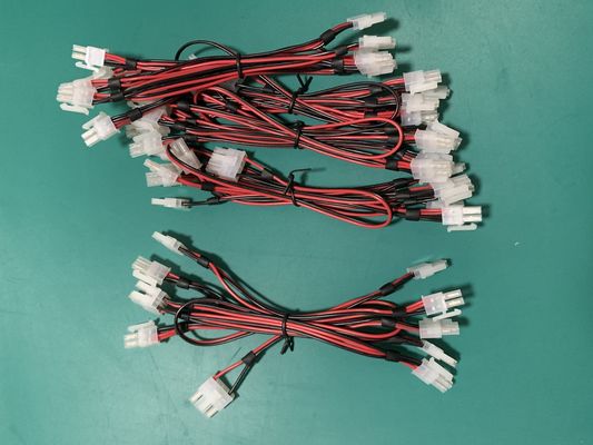 टर्मिनल वायर हार्नेस असेंबली 18 - 26Awg JST कनेक्टर 4.8mm 6.3mm Y टर्मिनल के लिए