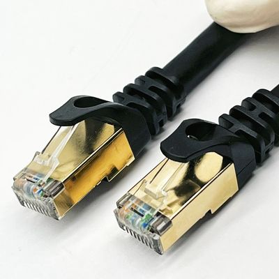 RJ45 SFTP नेटवर्क केबल Cat5e Cat6a Cat7 Cat8 UTP केबल कंप्यूटर नेटवर्क में