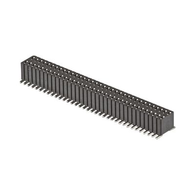 1.27x2.54mm H8.5mm महिला बोर्ड से बोर्ड पावर कनेक्टर SMT प्रकार 100 पिन कनेक्टर