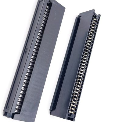 UL2651 28AWG कार्ड एज कनेक्टर 10 - 64 पिन रिबन केबल कनेक्टर 2.54 मिमी पिच