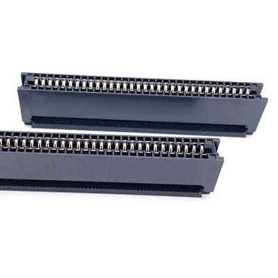 UL2651 28AWG कार्ड एज कनेक्टर 10 - 64 पिन रिबन केबल कनेक्टर 2.54 मिमी पिच