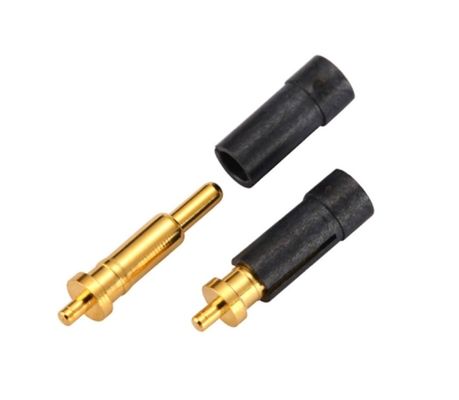 औद्योगिक स्प्रिंग लोडेड POGO पिन गोल्ड प्लेटेड बैटरी Pogo पिन SMT प्रकार H4.2mm