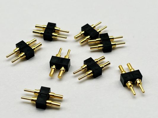 कस्टम 1.27 मिमी पिच 8Pin स्प्रिंग लोड POGO पिन कनेक्टर और टिकाऊ कनेक्शन के लिए
