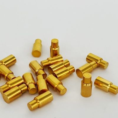 6.0mm C6801 पीतल पोगो पिन SMT कनेक्टर सोल्डरिंग प्रकार स्वर्ण चढ़ाना अनुकूलित