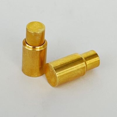 6.0mm C6801 पीतल पोगो पिन SMT कनेक्टर सोल्डरिंग प्रकार स्वर्ण चढ़ाना अनुकूलित