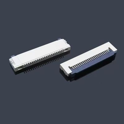 Ffc/Fpc 0.5mm 1.0mm Pitch 10 18 20 30 40 50 Pin Half Coverage Bottom Upper Contact Ffc Fpc Connector