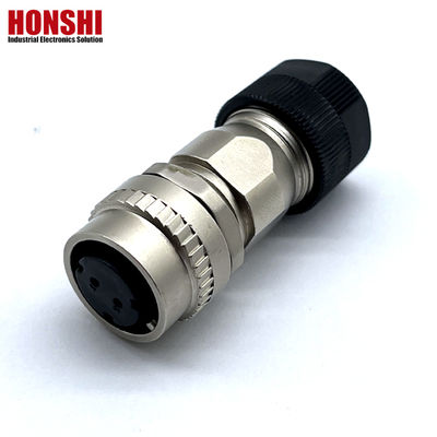 डी डी के सीएम10 सीरीज वाटरप्रूफ पुरुष महिला कनेक्टर जिंक अलॉय शेल 2 पिन/10 पिन कॉपर टर्मिनलों और टिकाऊ डिज़ाइन के साथ