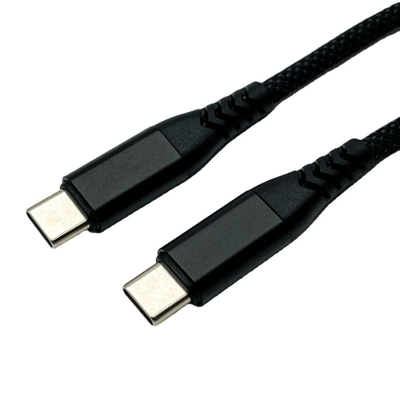 काला UL2725 USB केबल प्रकार C यूएसबी 2.0 एक पुरुष कनेक्टर के साथ सोने की चादर