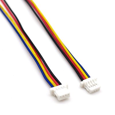 JST SH 1.0mm पिच 4 पिन कनेक्टर वायर हार्नेस 100% परीक्षण निरीक्षण के साथ