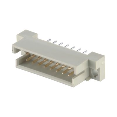 DIP Din 41612 कनेक्टर 2.54mm 16 पिन पुरुष पिन कनेक्टर 3AMP रेटेड करंट